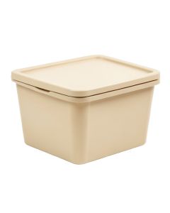 Aspen Bridge Closed Outdoor Storage Box - Beige (synthetic illustration; no displayed measurements)