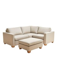 Montz 81 '' Wide Linen Reversible Modular Sofa & Chaise With Ottoman (synthetic illustration; no displayed measurements)