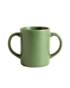Alder Branch Ceramic Mug - Green (synthetic illustration; no displayed measurements)