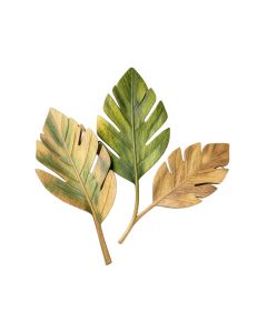 2 Piece Leaf Wall Décor Set