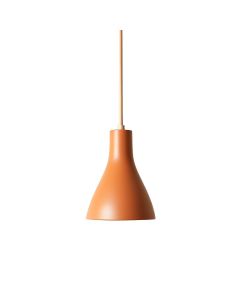 Cedar Crest Pendant Light Suspended From One Plain Cable - Terracotta (synthetic illustration; no displayed measurements)
