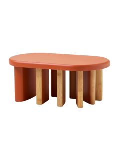 Spruce Bridge Shoe Storage Bench - Terracotta