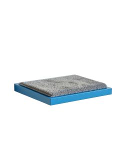Reed Edge Wall-Mounted Cat Perch - Blue