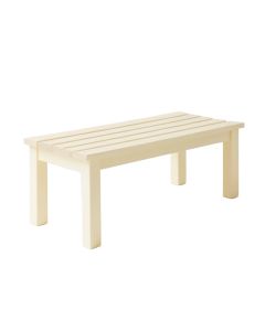 Moss Crossing Indoor Bench - Cream (synthetic illustration; no displayed measurements)
