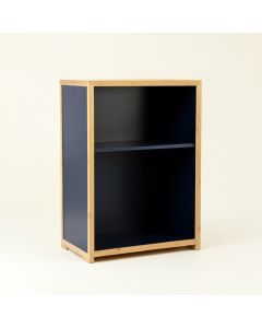 Hazel Bend Freestanding Bookcase - Navy (synthetic illustration; no displayed measurements)