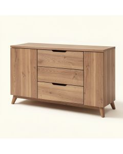 Ismay 56 '' Wide 3 Drawer Sideboard (synthetic illustration; no displayed measurements)