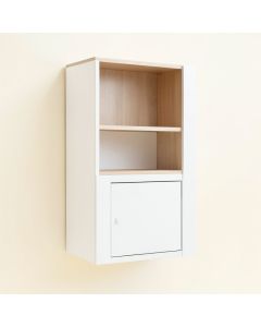 Glen Edge Wall-Mounted Entry Cabinet - White (synthetic illustration; no displayed measurements)
