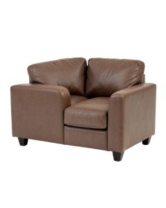 Burnam 65 '' Leather Match Pillow Top Arm Loveseat