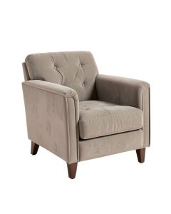 Valeria 30 '' Wide Tufted Polyester Armchair (synthetic illustration; no displayed measurements)