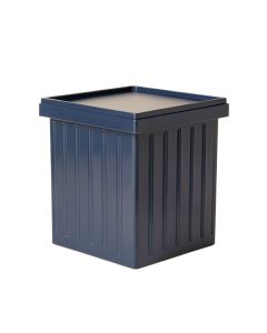 Dawn Canyon Closed Outdoor Storage Box - Navy (synthetic illustration; no displayed measurements)