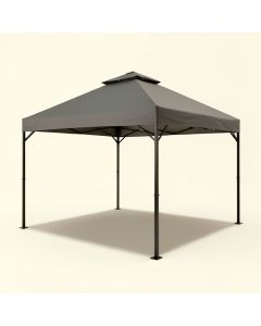 11 Ft. W X 13 Ft. D Metal Patio Gazebo (synthetic illustration; no displayed measurements)