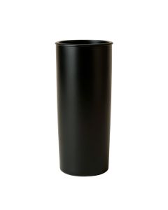 Juniper Branch Empty Decorative Vase - Black (synthetic illustration; no displayed measurements)