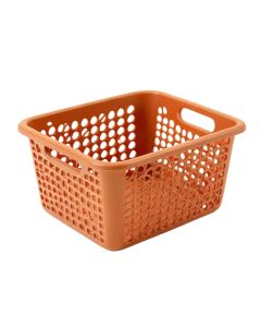 Rowan Brook Empty Storage Basket - Terracotta