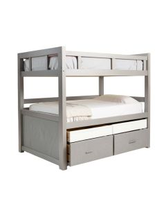 Santa Barbara Full Over Full Bunk Bed With Trundle And 4 Drawers