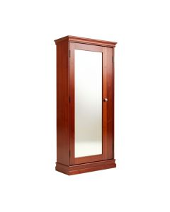 Peddie Sliding Jewelry Armoire With Mirror