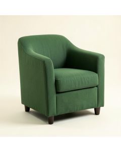 Ineye Cotton Dining Chair In Green (synthetic illustration; no displayed measurements)