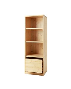 Brook Brook Narrow Cubby Tower - Beige (synthetic illustration; no displayed measurements)