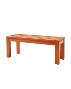 Brook Branch Indoor Bench - Terracotta (synthetic illustration; no displayed measurements)