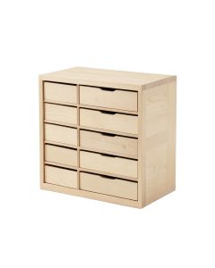 Willow Dale Small-Parts Storage Drawer Cabinet - Beige (synthetic illustration; no displayed measurements)