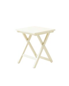Laurel Crest Compact Balcony Table - Ivory