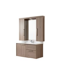 Letourneau 39 '' Wall-Mounted Single Bathroom Vanity Set