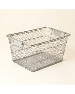 Kitchen Office Supply Organizer Wire Mesh Basket (synthetic illustration; no displayed measurements)