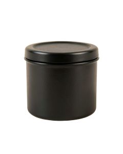 Alder Bluff Storage Canister With Lid - Black