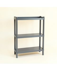 Willow Bluff Empty Seed-Starting Shelving Unit Without Lights - Gray (synthetic illustration; no displayed measurements)