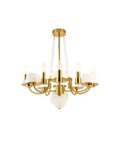 Dyal Unique Statement Tiered Led Chandelier (synthetic illustration; no displayed measurements)