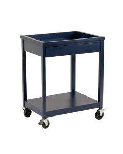 Field Bridge Empty Rolling Workshop Cart - Navy (synthetic illustration; no displayed measurements)