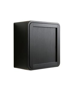 Spruce Branch Wall-Mounted Entry Cabinet - Black