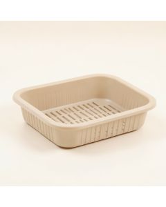 Cliff Brook Empty Under-Desk Cable Tray - Beige (synthetic illustration; no displayed measurements)
