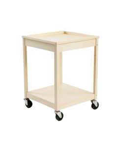 Willow Canyon Empty Rolling Workshop Cart - Ivory (synthetic illustration; no displayed measurements)