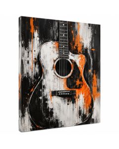 Guitar And Soul Wall Art On Wrapped Canvas