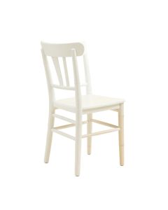 Maple Dell Dining Chair - White