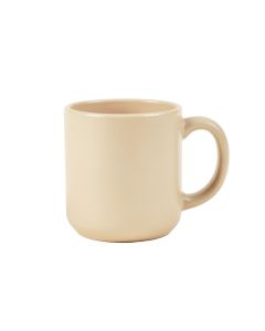 River Bend Ceramic Mug - Beige (synthetic illustration; no displayed measurements)