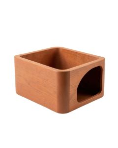 Summit Dell Empty Furniture-Style Litter Enclosure - Terracotta (synthetic illustration; no displayed measurements)