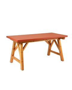 Brook Brook Empty Workshop Workbench - Terracotta (synthetic illustration; no displayed measurements)