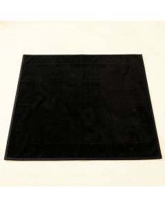 Cliff Crossing Bath Mat - Black (synthetic illustration; no displayed measurements)