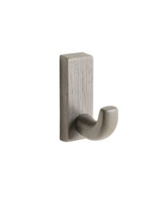 Alder Bend Wall-Mounted Robe Hook - Gray