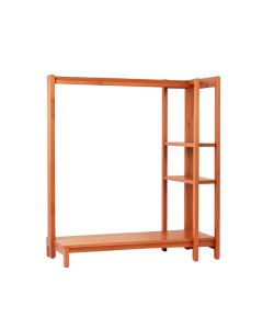 Olive Bend Empty Garment Rack - Terracotta (synthetic illustration; no displayed measurements)