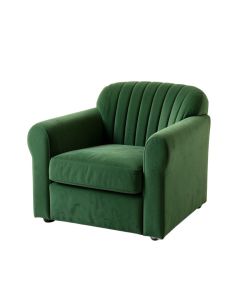 Lake Bluff Upholstered Armchair - Green (synthetic illustration; no displayed measurements)