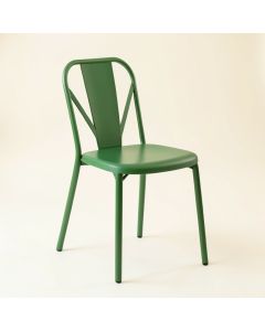 River Arc Dining Chair - Green (synthetic illustration; no displayed measurements)