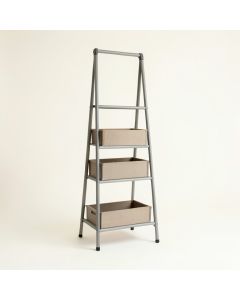 Linden Bridge Empty Vertical Garden Frame - Gray (synthetic illustration; no displayed measurements)