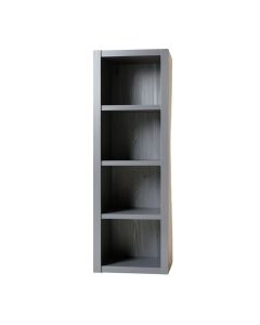 Moss Crest Narrow Cubby Tower - Gray (synthetic illustration; no displayed measurements)