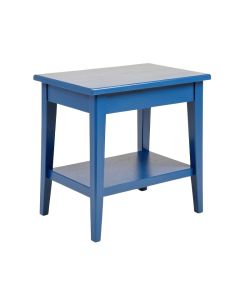 Sage Arc Side Table - Blue (synthetic illustration; no displayed measurements)