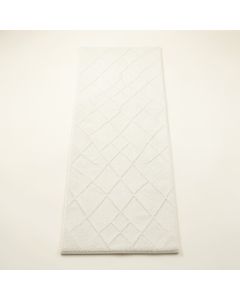 Aspen Crest Narrow Runner Rug - White (synthetic illustration; no displayed measurements)