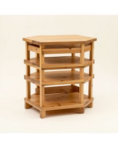 6-Layer Portable Bamboo Splint Multi-Function 15 Pair Shoe Rack (synthetic illustration; no displayed measurements)