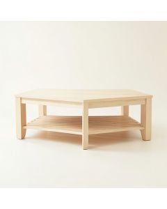 Juniper Edge Coffee Table - Ivory (synthetic illustration; no displayed measurements)
