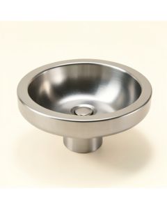 Abner Metal Circular Drop-In Bathroom Sink (synthetic illustration; no displayed measurements)